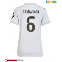 Ženske Nogometnih dresov Real Madrid Eduardo Camavinga #6 Domači 2025-26 Kratki rokavi